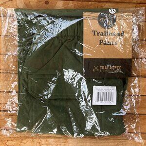 Coalatree Trailhead Pants XS - NEW - olive green